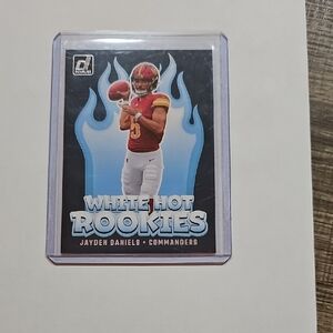 Russ White Hot Rookies Card with Blue Flames